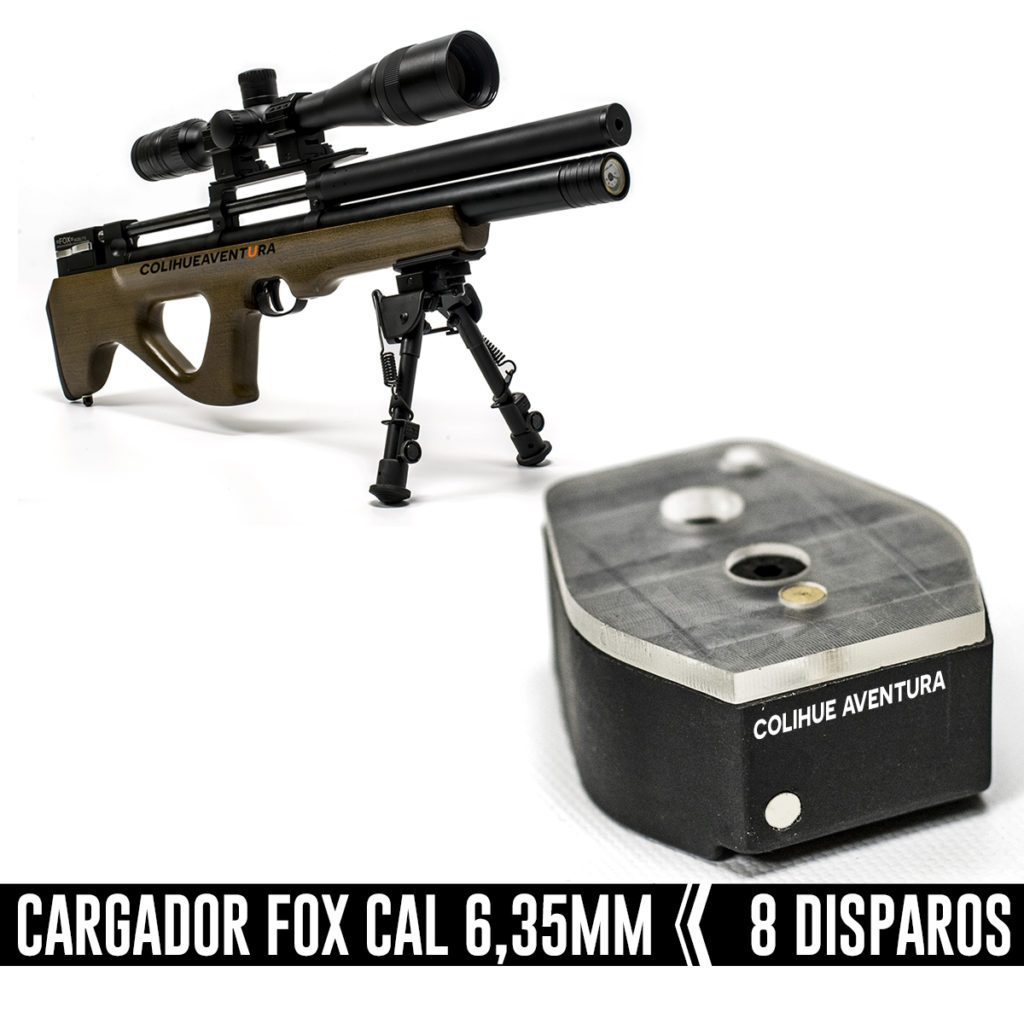 Cargador PCP Fox P15 // cal 6,35mm 8 disparos