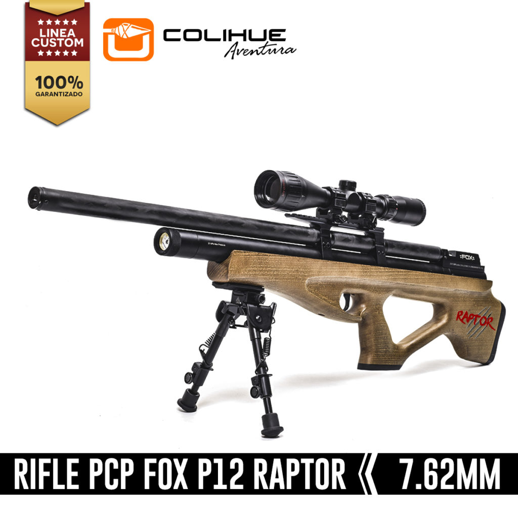Rifle PCP Fox P12 "Raptor" // Cal 7,62mm