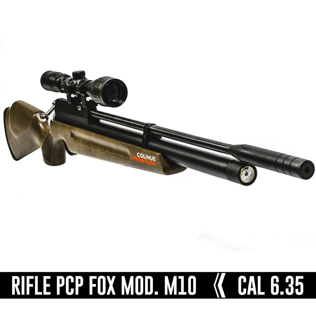 Rifle PCP Fox M10 cal 6,35mm
