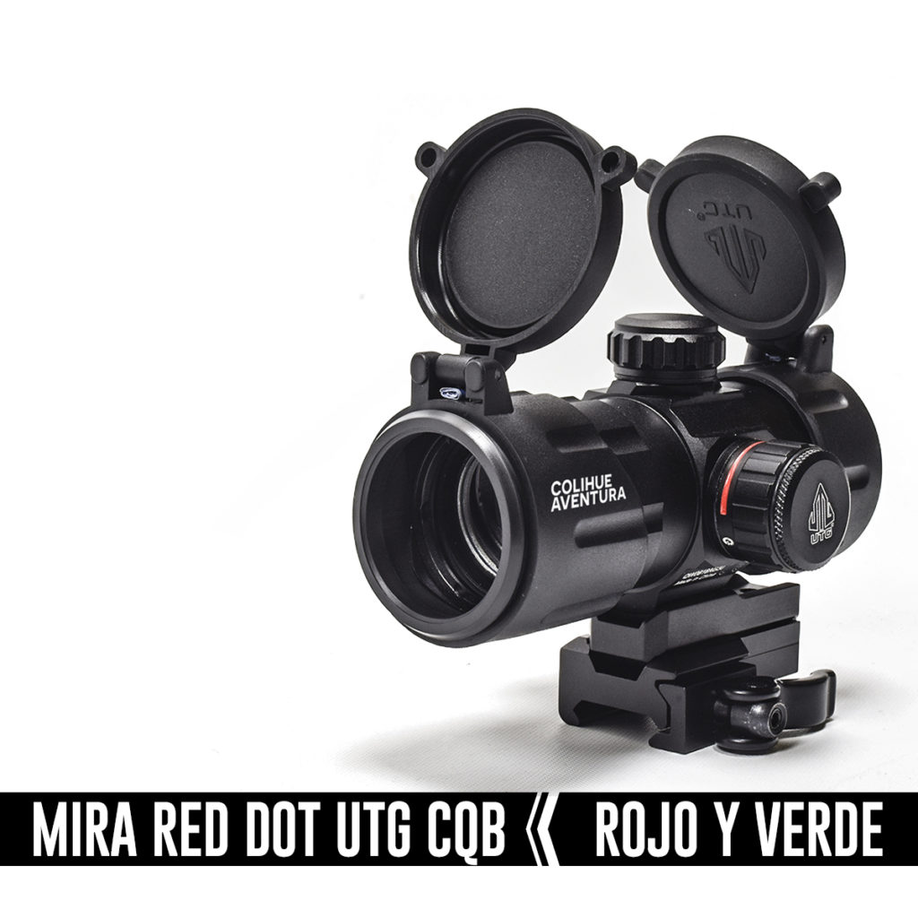 Mira Red Dot UTG // CQB T-DOT // Rojo y Verde