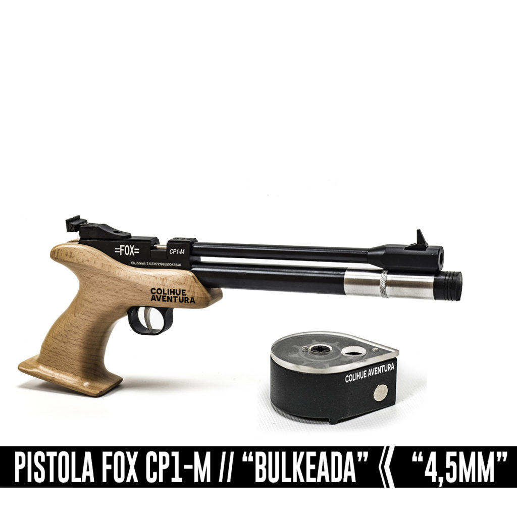 Pistola Fox CP1 // con Bulk para Drago // cal 4,5mm