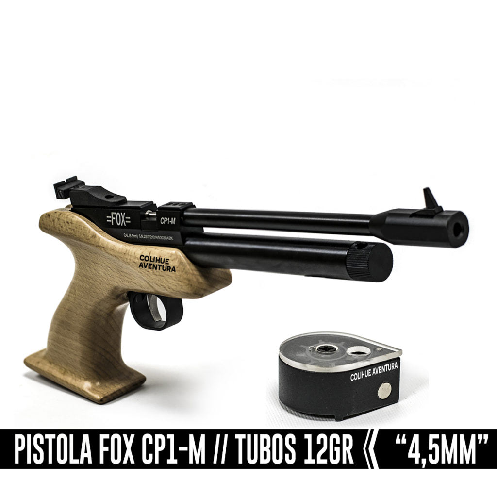 Pistola Fox CP1-M p/ Tubo de 12 gramos // cal 4,5mm