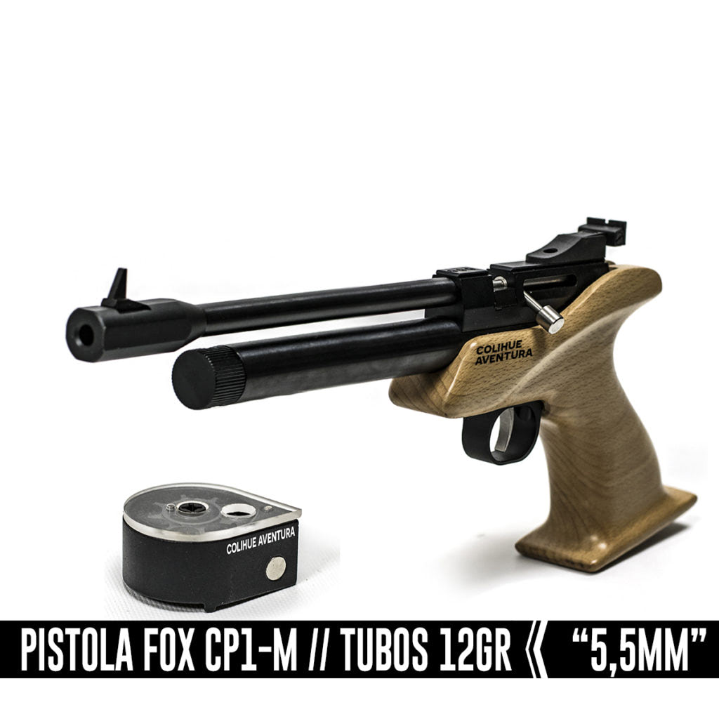 Pistola Fox CP1-M p/ Tubo de 12 gramos // cal 5,5mm