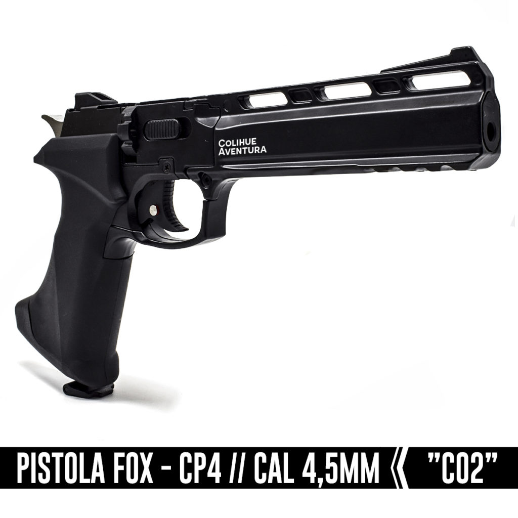 Pistola Fox CP4 // Para tubos de 12gr // cal 4,5mm