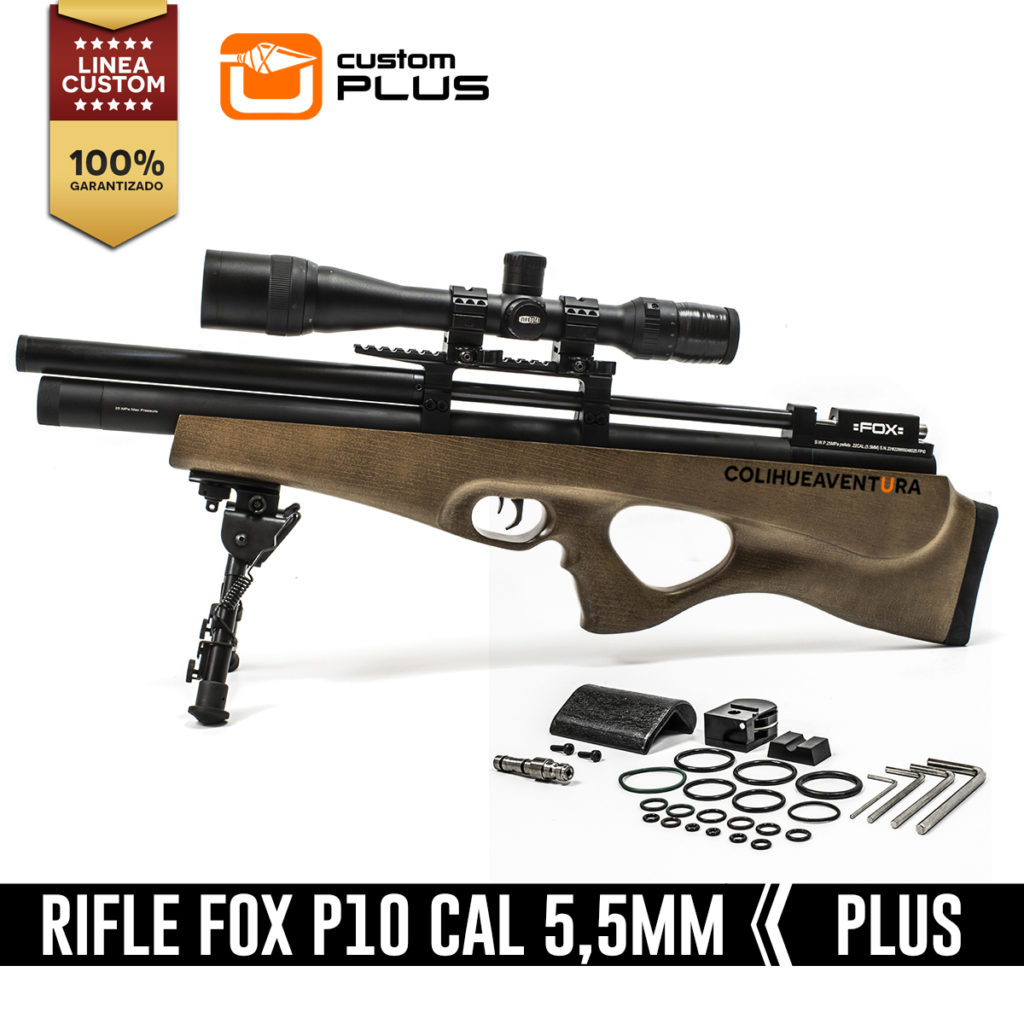 Rifle PCP Fox P10 cal 5,5mm / Version Plus