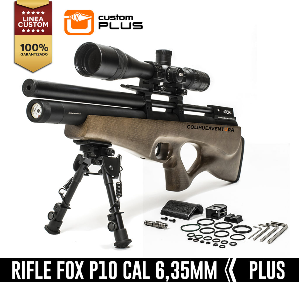 Rifle PCP Fox P10 cal 6,35mm // Version Plus