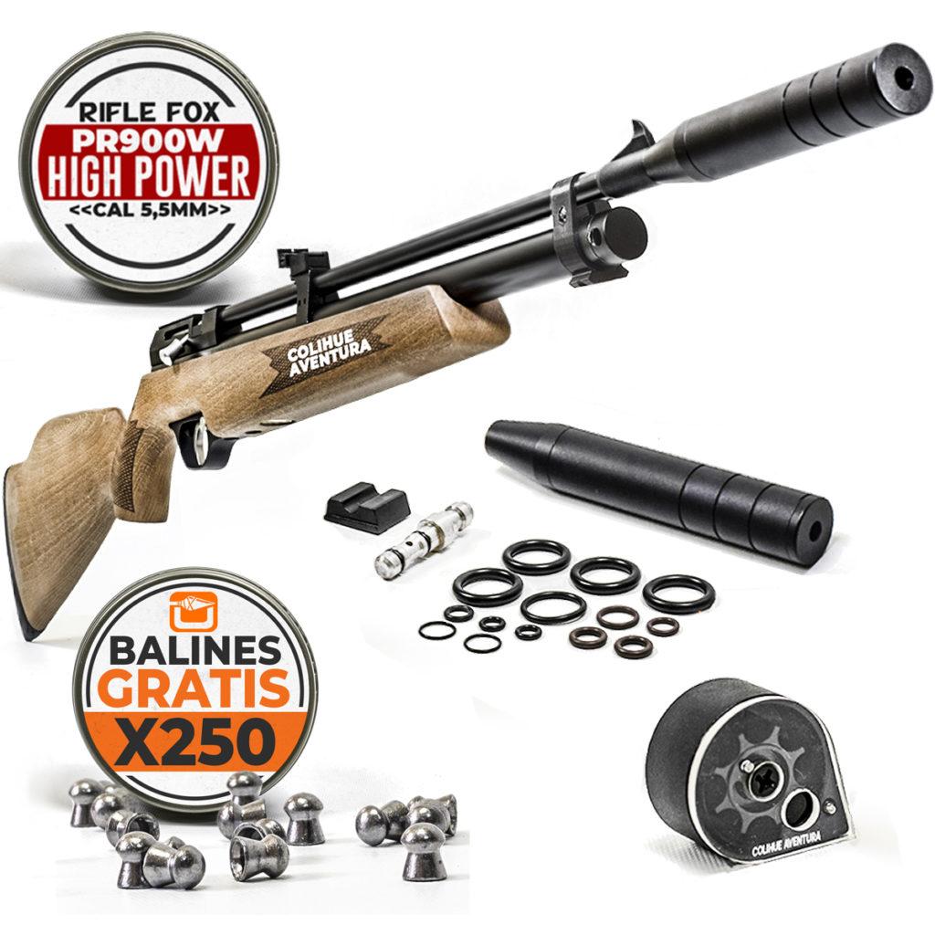 Rifle PCP Fox Pr900w High Power // cal 5,5mm