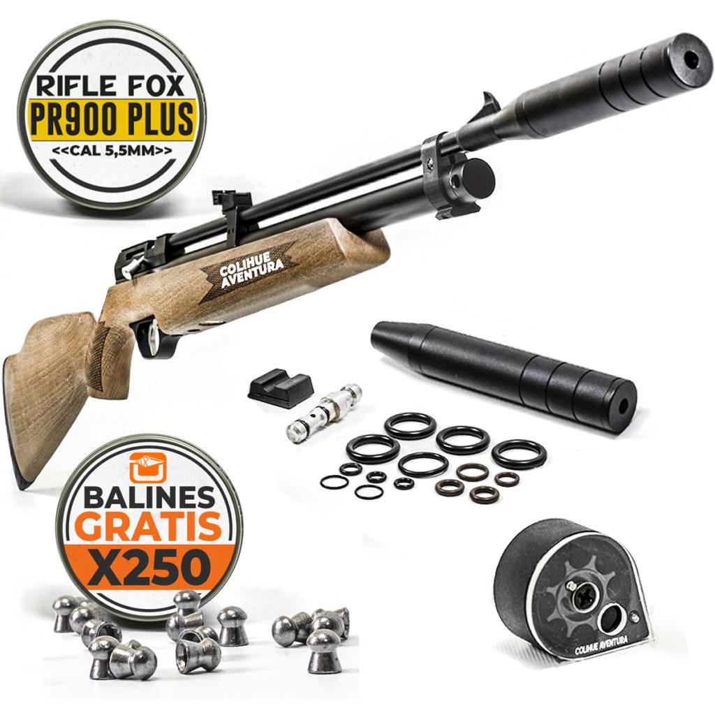 Rifle PCP Fox Pr900w version Custom Plus