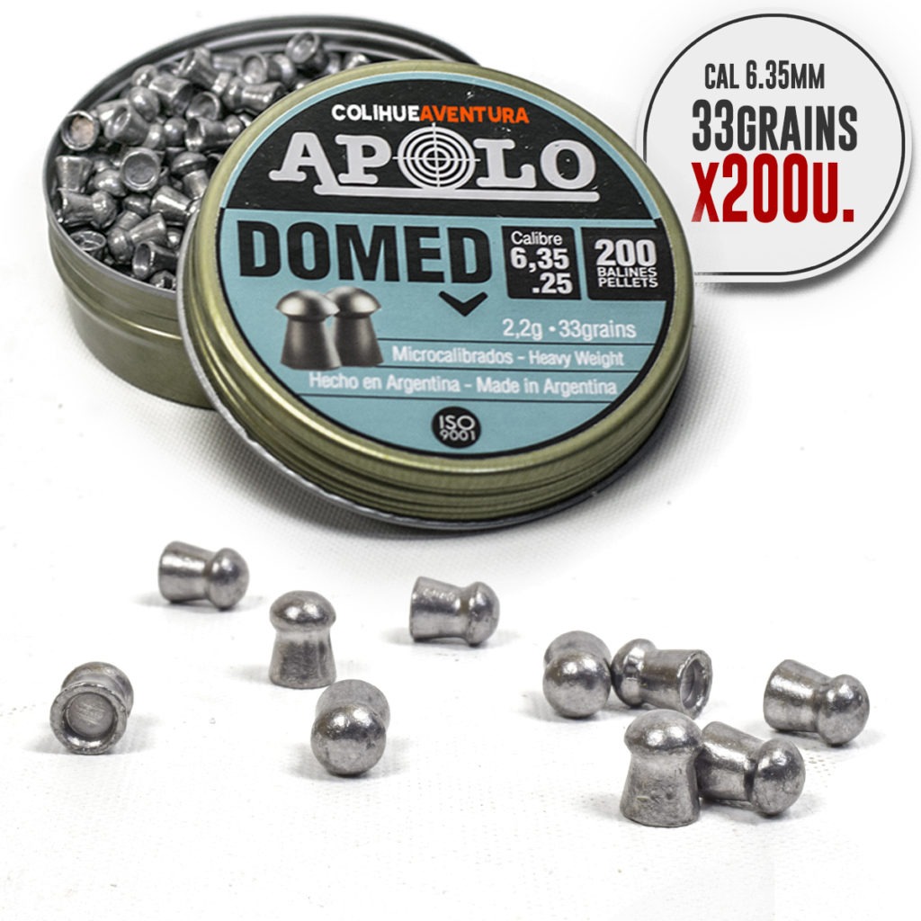 Balines Apolo Domed 6.35mm (33 grains)