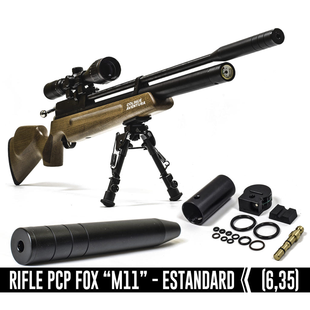 Rifle PCP Fox M11 G2 (cal 6,35mm)