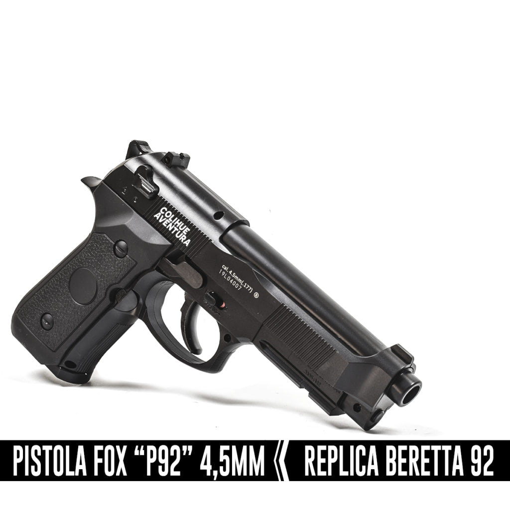 Pistola Co2 Fox "P92" cal 4,5mm // Replica Beretta 92