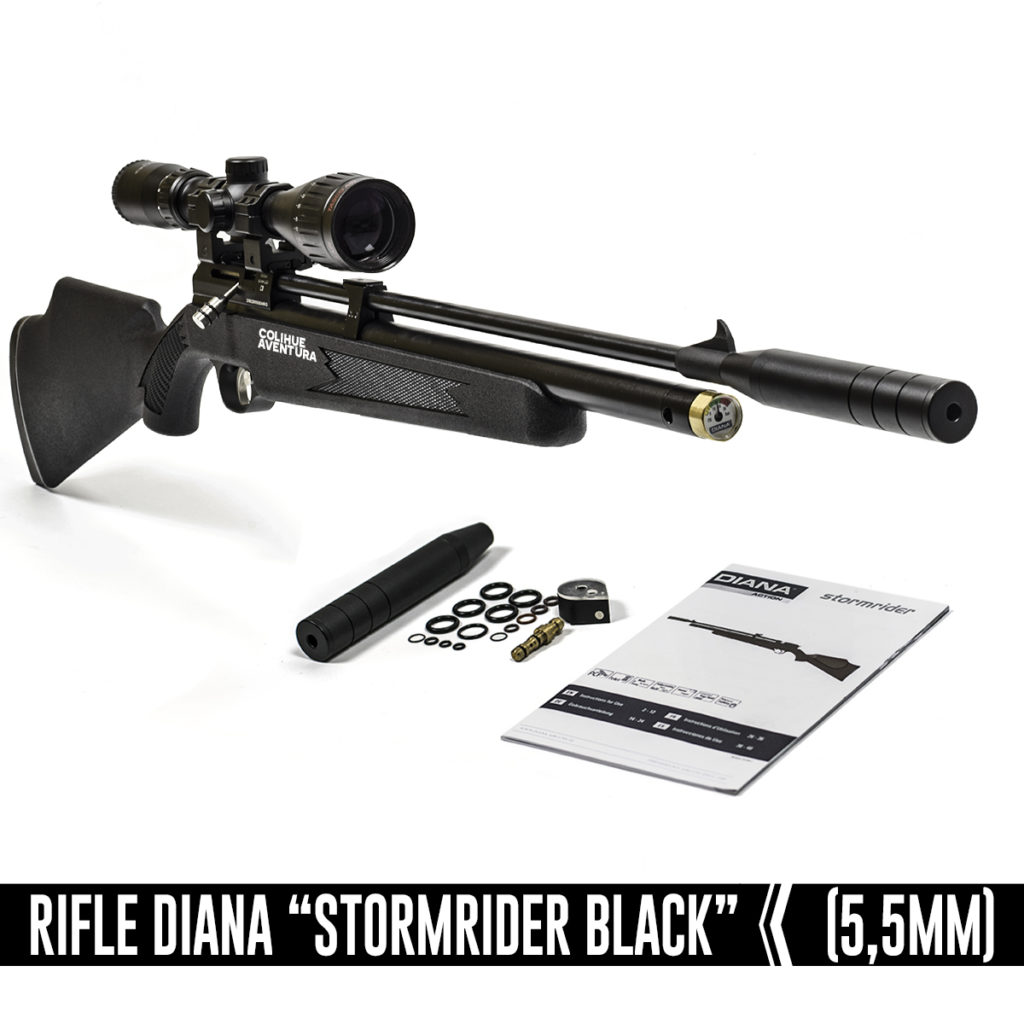 Rifle PCP Diana "Stormrider Black" (cal 5,5mm)