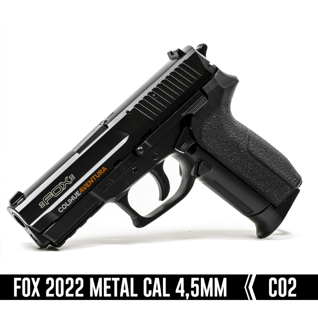 Pistola Co2 "FOX 2022" Metalica // (Replica SigSauer) cal 4,5mm