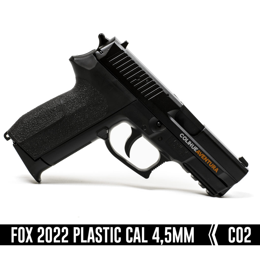 Pistola Co2 "FOX 2022" Polimero // (Replica SigSauer) cal 4,5mm