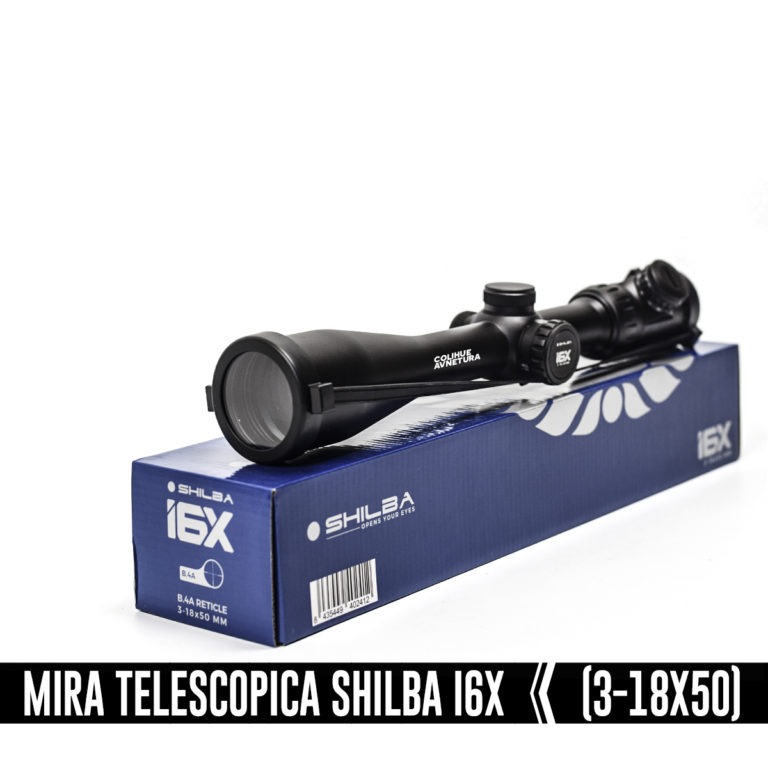 Mira Telescopica Shilba i6x 3-18x50