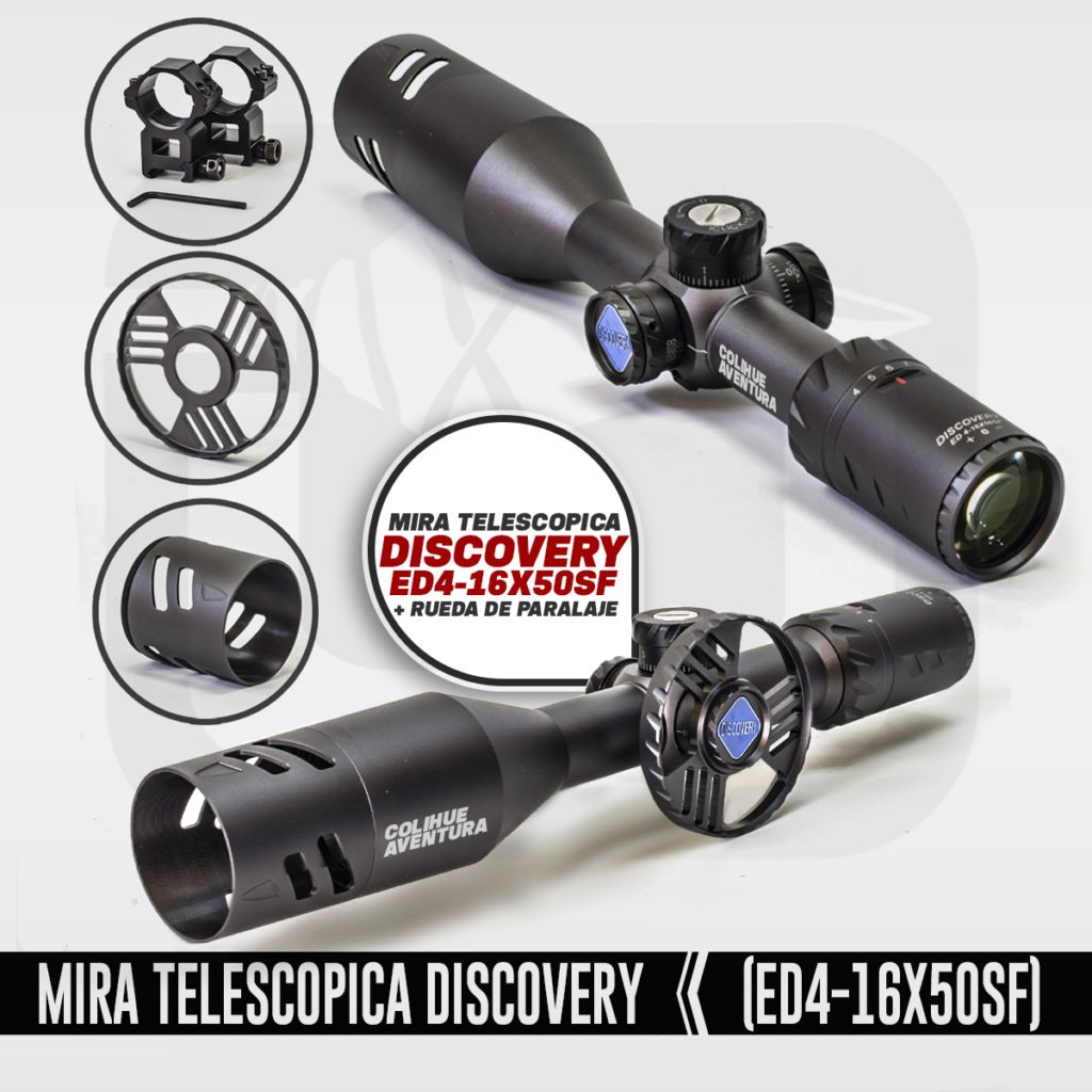 Mira Telescopica Discovery ED416x50SF Colihue Aventura