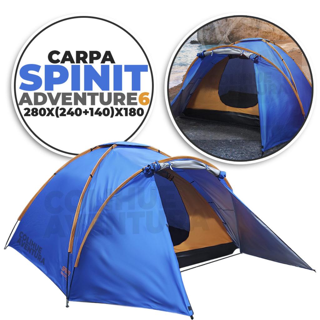 Carpa Spinit Adventure 6 - Camping