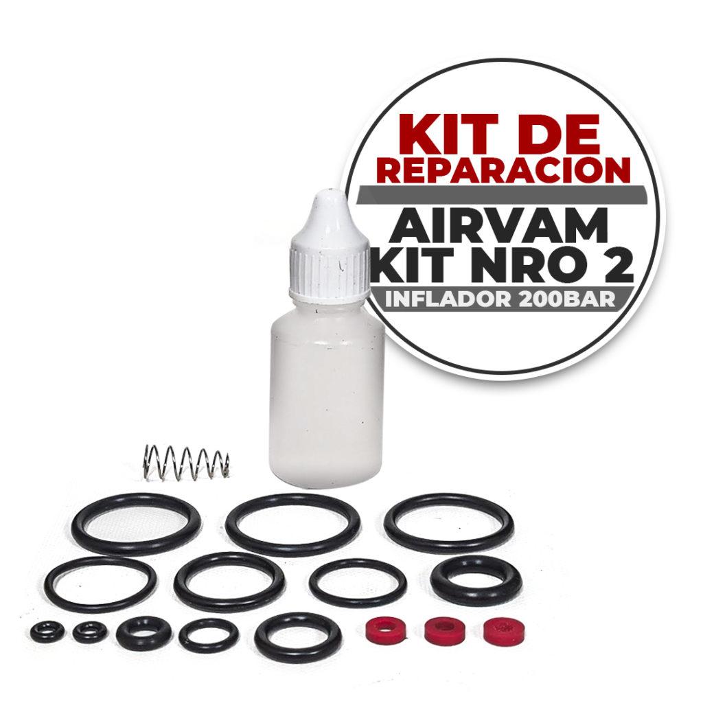 Kit de Reparacion Airvam nro 2 (para inflador 200bar)