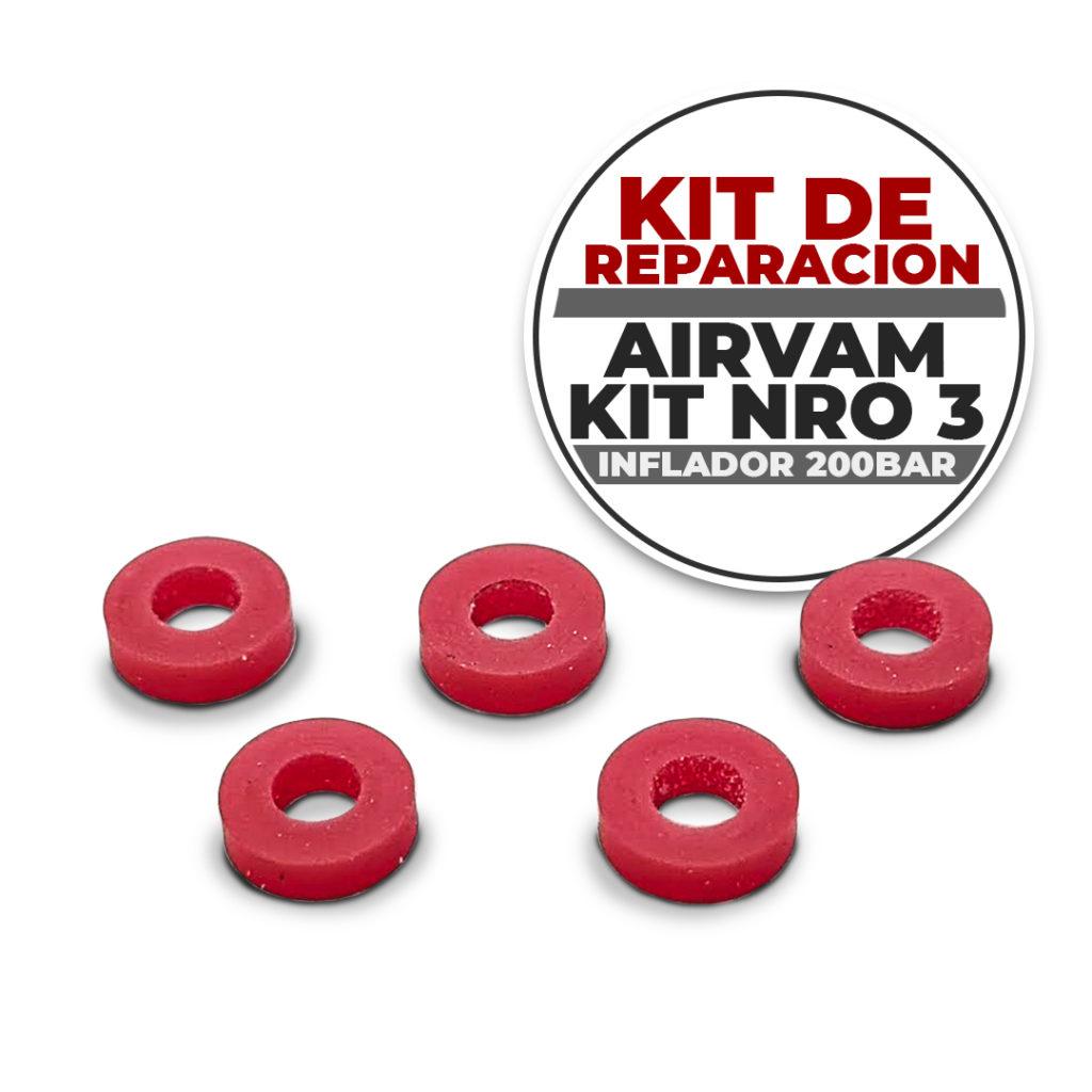 Kit de Reparacion Airvam nro 3 (para inflador 200bar)