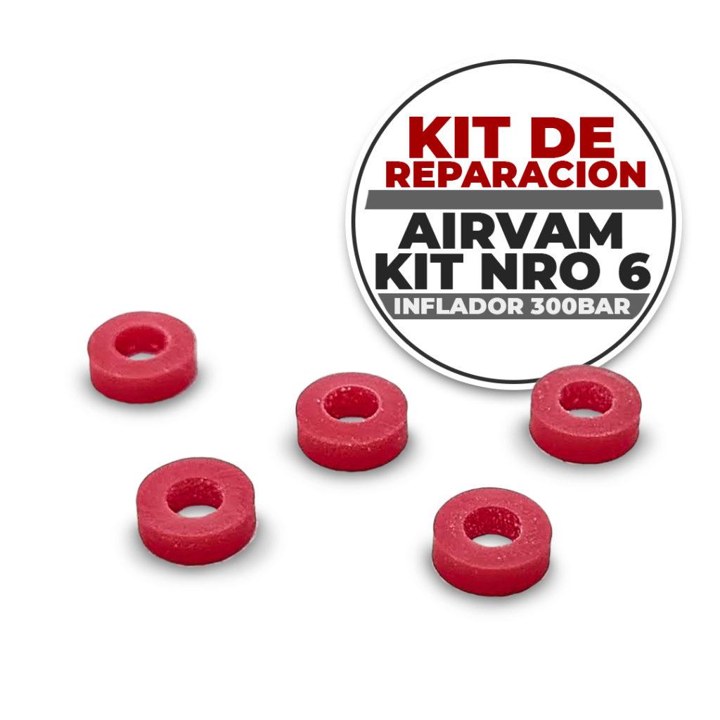 Kit de Reparacion Airvam nro 6 (para inflador 300bar)